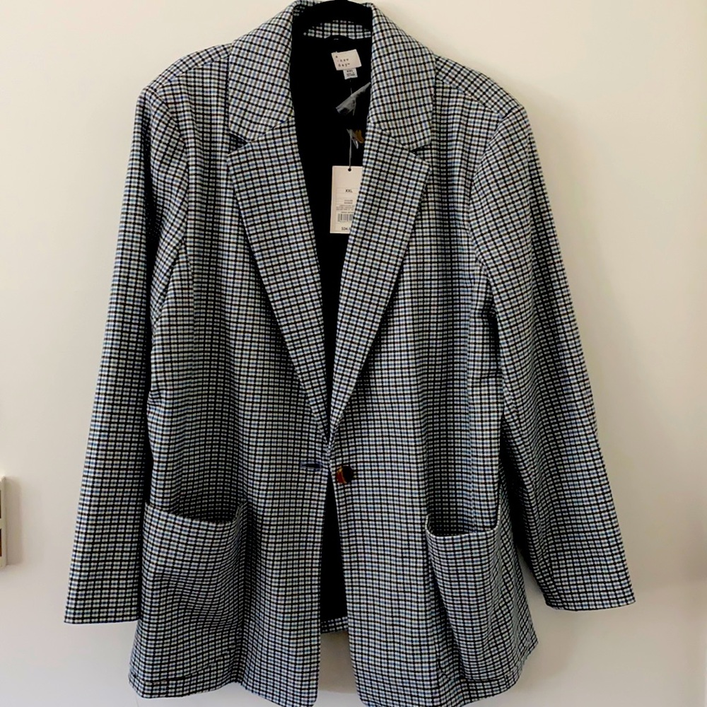 ▪️a new day▪️Striped Oversized Blazer